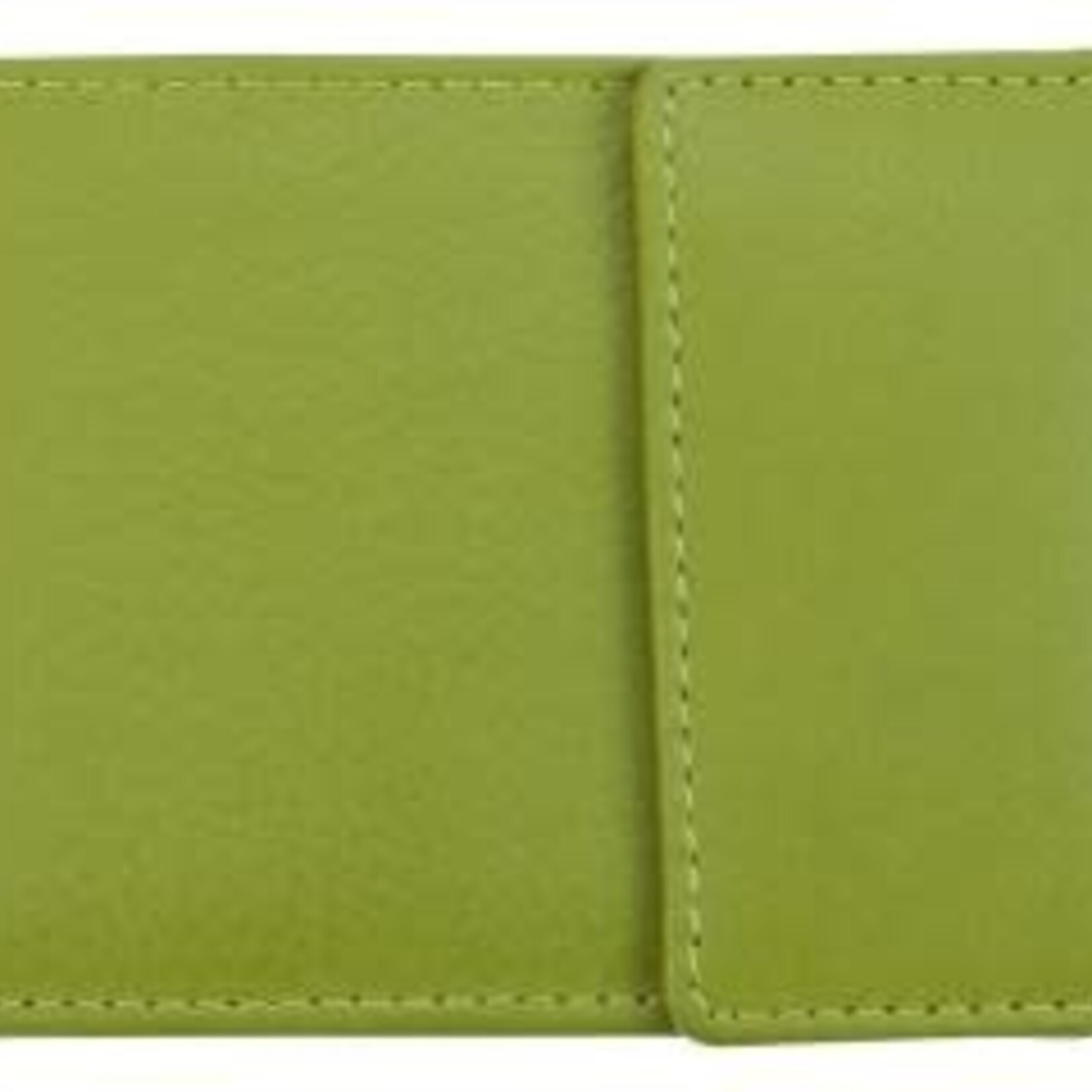 Franco Bonini Lime Leather Card/Notes Holder Wallet