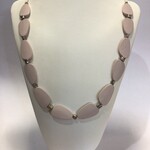 S.S Jewellery Pale Dusty Pink Wood Long Necklace
