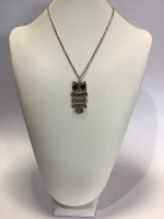S.S Jewellery Silver Baby Owl Necklace