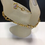 Trend Jewellery Gold Plated Heart Linked Bracelet