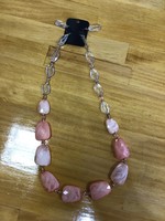 Apricot Opaque Bead Necklace Set