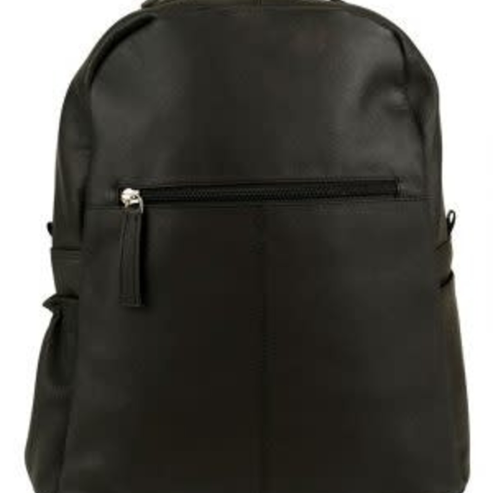 Franco Bonini Black Medium Leather Backpack