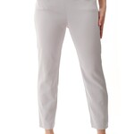 Givoni Silver Cotton Viscose Front Pocket 7/8 Pants