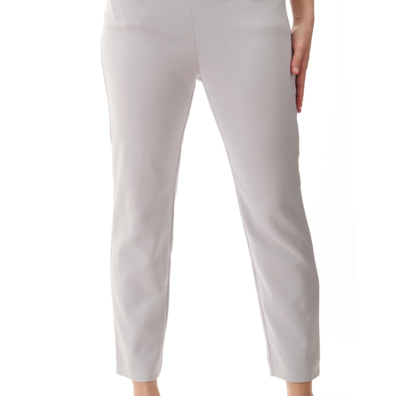 Givoni Silver Cotton Viscose Front Pocket 7/8 Pants