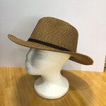 Cherrylane Tan & Black w Black Band Fedora Hat