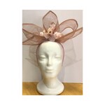 OPO Dusty Rose Pink Floral Fascinator