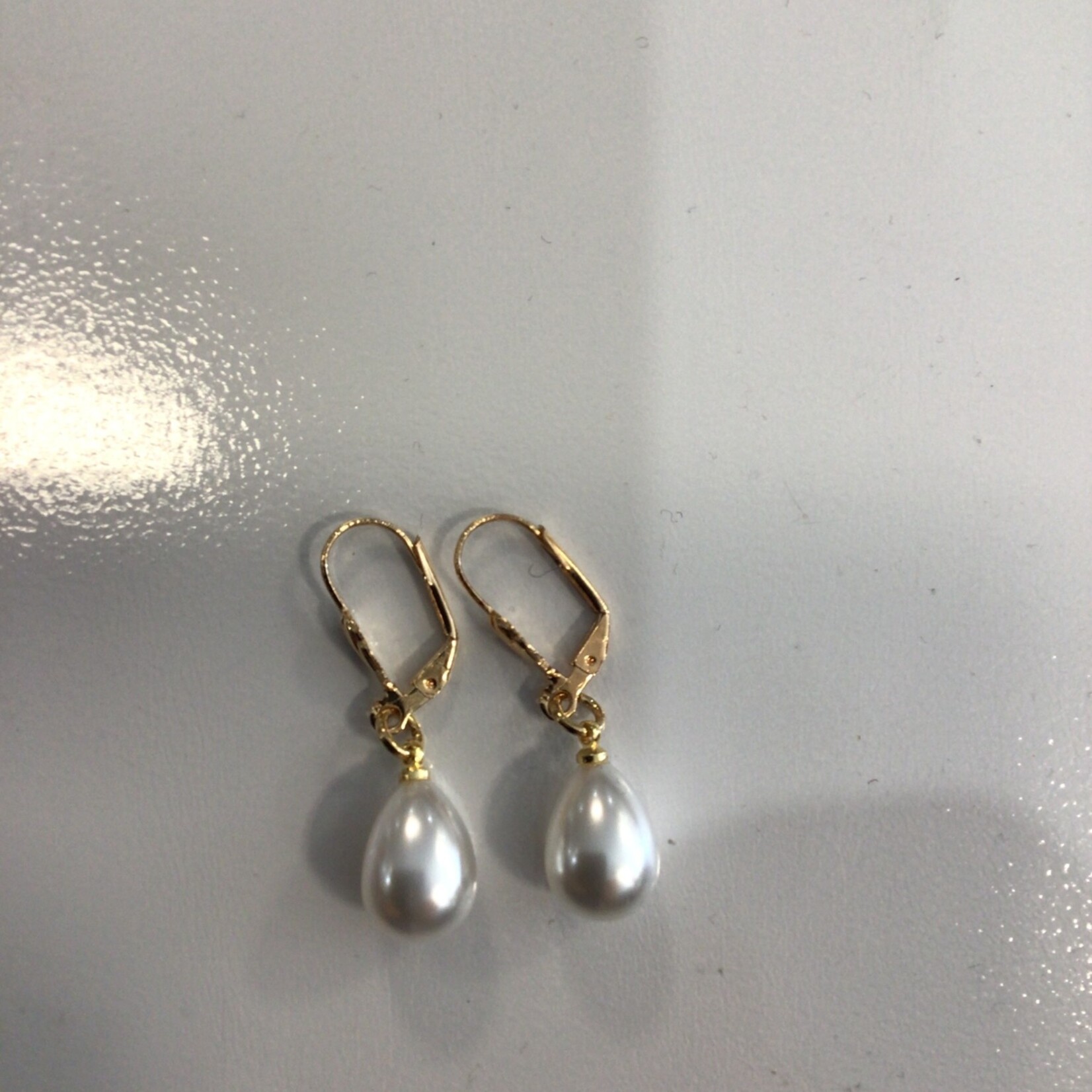 OPO Pearl Teardrop Earrings