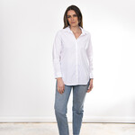 Bella White Diana Cotton L/S Shirt