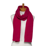 Taylor Hill Hot Pink Cable Knit Scarf