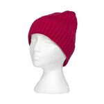 Taylor Hill Hot Pink Cable Knit Beanie