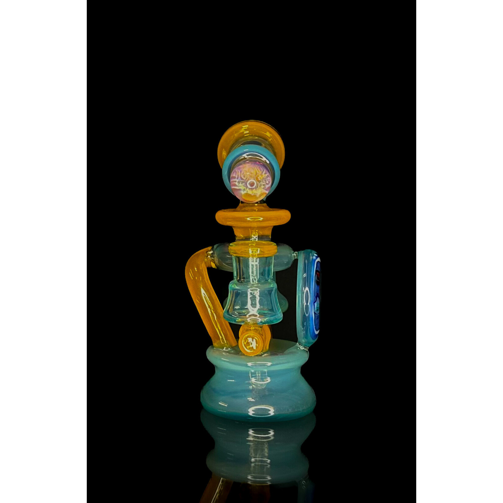 Freeek Glass Terp Cycler Ether/Tangie with Filla Section