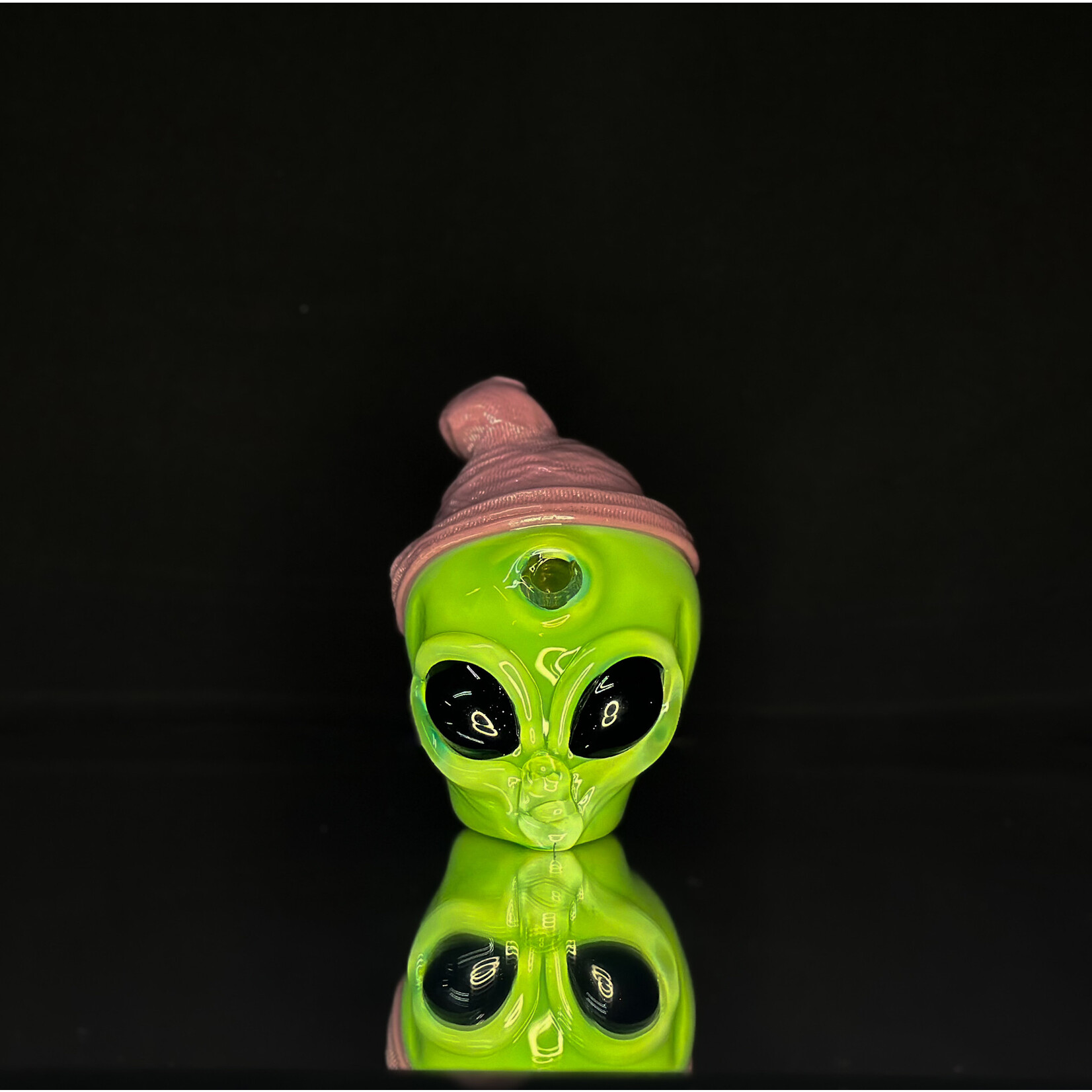 Ghost Glass Homie Alien Head Rig