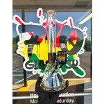 Armor Glass Proxy 14in  Beaker Rasta Wig Wag