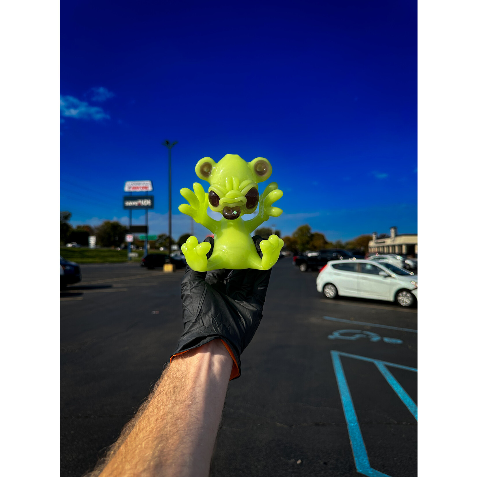 Ir Casto Slime Green Bunny Rig