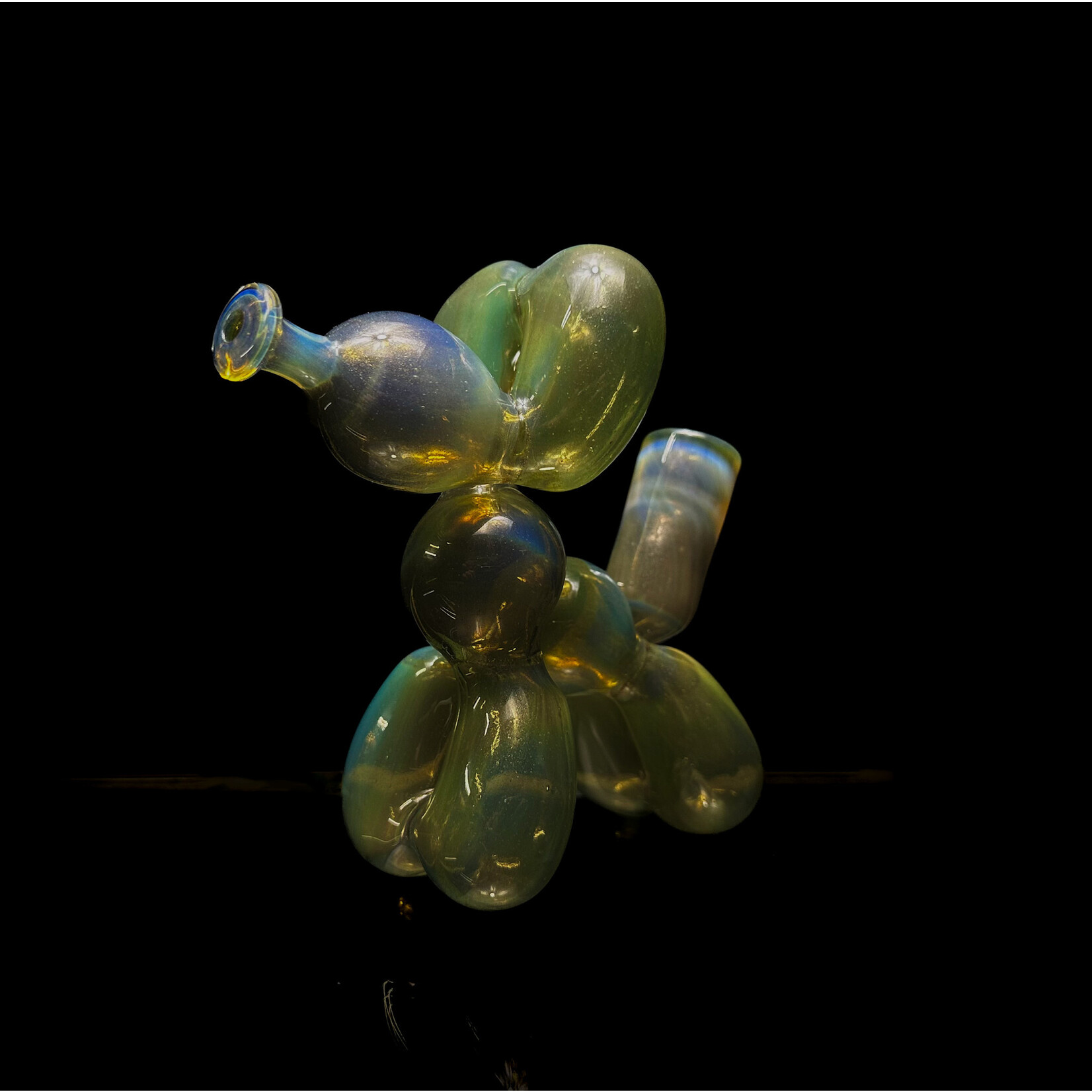 Blitzkriega Full Size  Ballon Dog Green/Purple