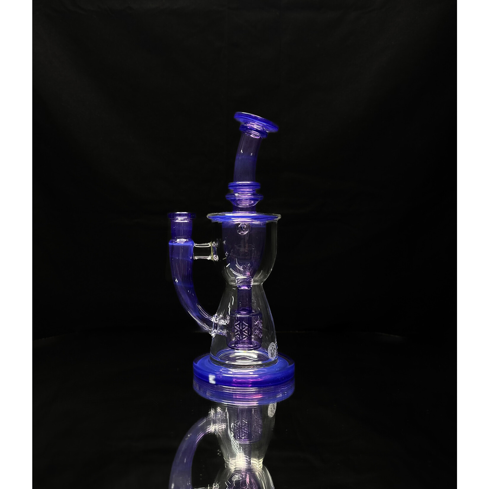 Fat Boy Glass Tarus Large Purple