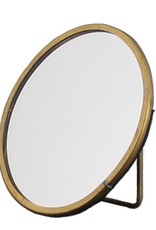 Monroe Easels Mirror, Brass