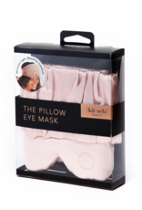 Kitsch Blush Satin Pillow Eye Mask