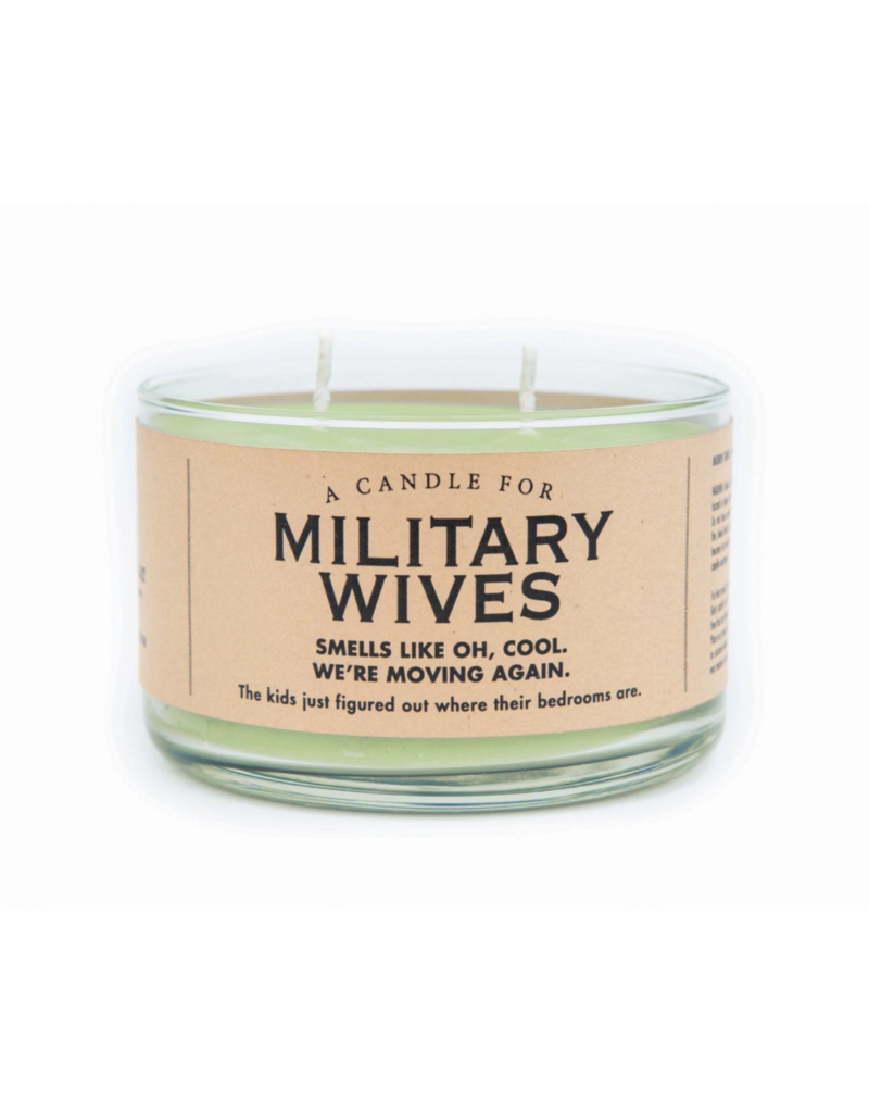 Military Wives Candle