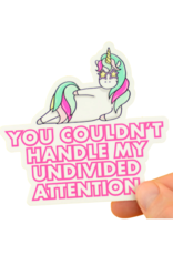 My Undivided Attention Sticker