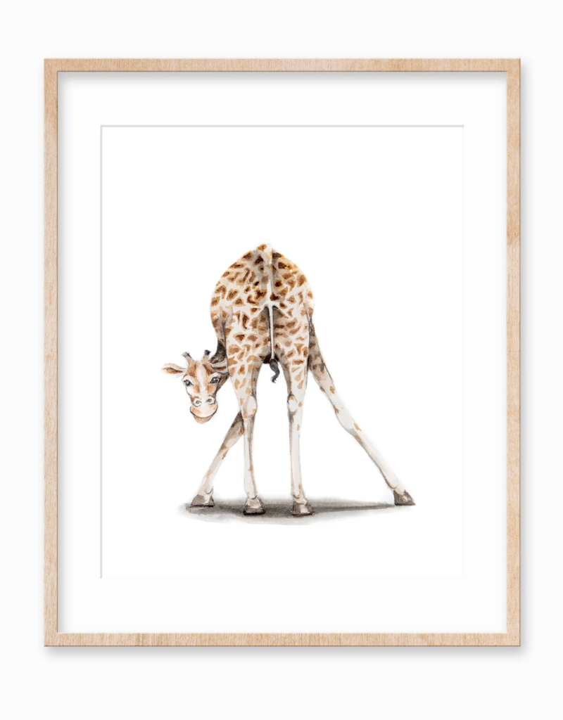 LB Fine Art Giraffe Butt