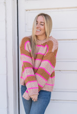 Stripe to the Heart Sweater