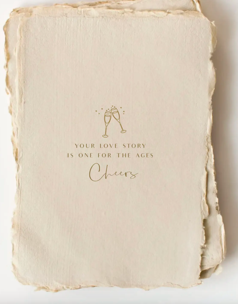 Your love story is one for the ages! Card