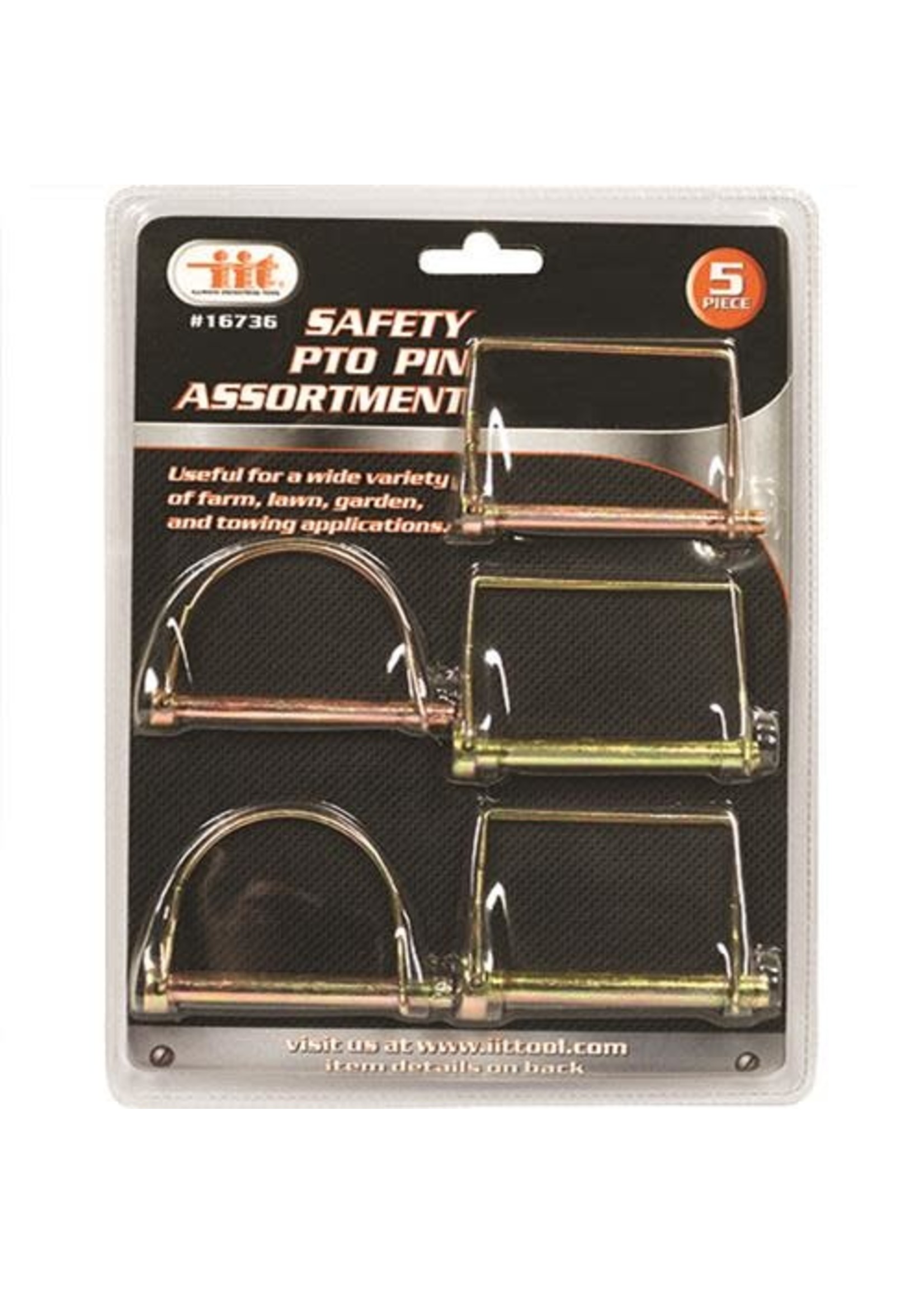 IIT 5pc Safety PT Pin Assortment