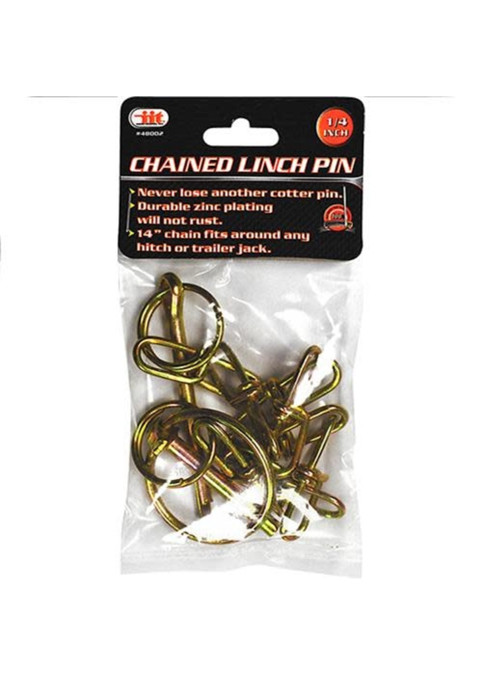IIT 1/4" Chained Lynch Pin