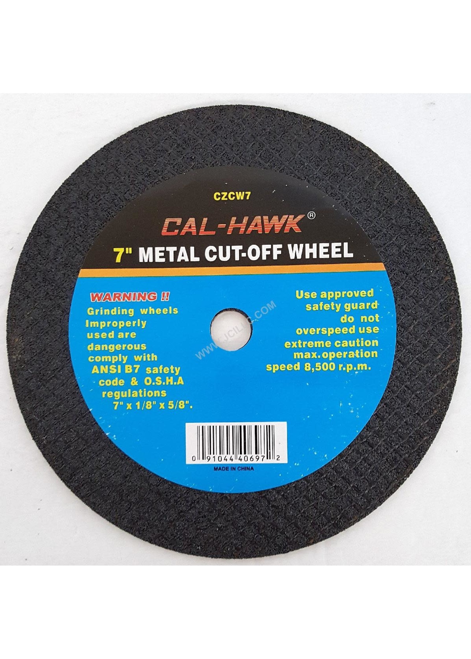Cal Hawk Cal-Hawk 7" Cut Off Wheel