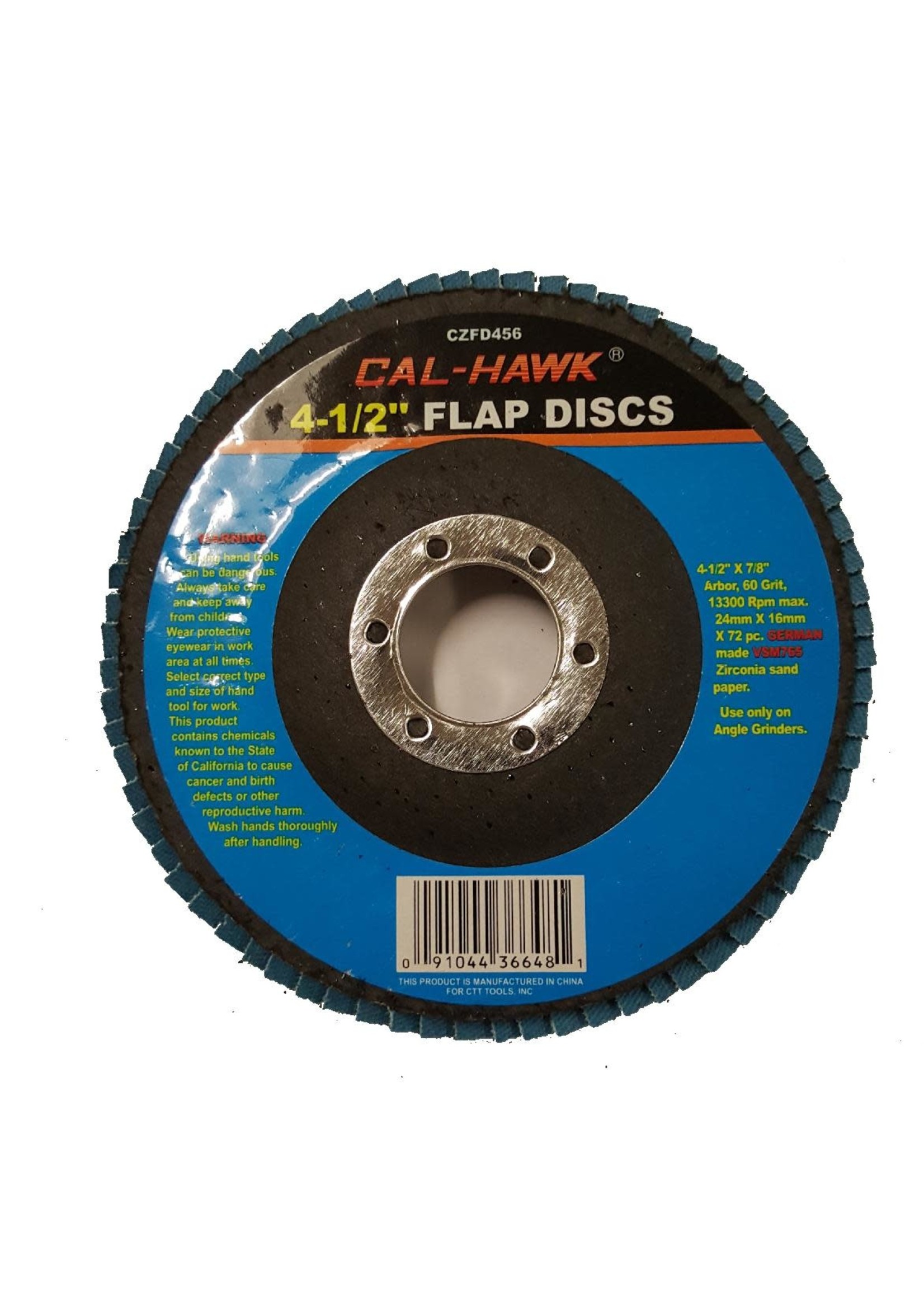 Cal Hawk Cal-Hawk 4-1.5" flap discs