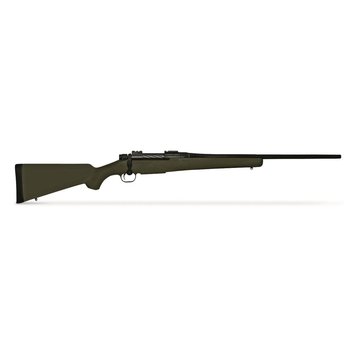 Mossberg Mossberg Patriot Bolt-Action Rifle , Synthetic Stock, Fluted blued barrel