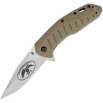 Kershaw Knives Kershaw Knives Duck Commander Bisland Folding Knife with Clip and Assisted Opening