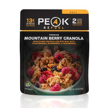 Peak Refuel Peak Refuel Mountain Berry Granola (w/Rice Milk) - Pouch