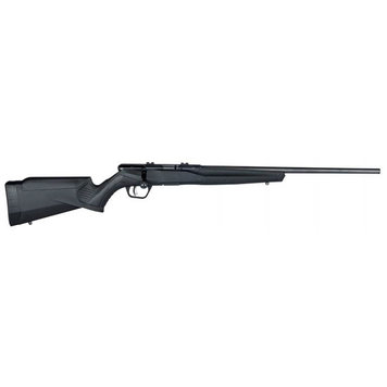 Savage Savage B22 Rimfire Bolt-Action Rifle, Black Synthetic Stock, Blued, 22 Mag