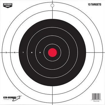Birchwood Casey Birchwood Casey Eze-Scorer bullseye 12" Paper Target 13Pk
