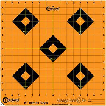 Caldwell Shooting Supplies Caldwell Orange Peel 16" Sight-In Target 5/Pack