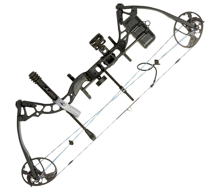 Diamond Archery Infinite Edge Pro Compound Bow, RH, 570, BlackOps