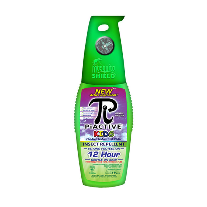 Mosquito Shield PiActive Wallet 40ml Pump Spray Outdoor Essentials