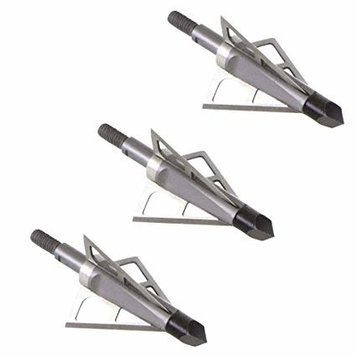 Allen Allen Chisel Point FS Stainless-Steel Crossbow Broadhead 100 Grain 3/Pack