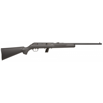 Savage Savage 64 F Rimfire Semi-Automatic Rifle, Black Synthetic Stock, Blued, 22 LR