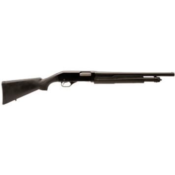 Savage Stevens 12 Gauge Model 320 Pump-Action Shotgun, 18.5" Barrel, Ghost Ring Sights
