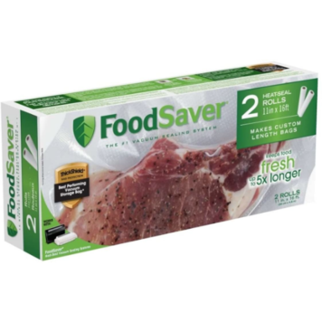 Tilia FoodSaver Tilia Foodsaver 11-inch x 16-foot Rolls, 2/Pack