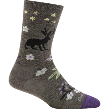 Darn Tough Vermont Darn Tough Women's Folktale Crew Lightweight Lifestyle Socks