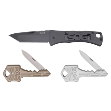 SOG Specialty Knives and Tools Sog Micron 2.0 and Key Knife Combo Pack