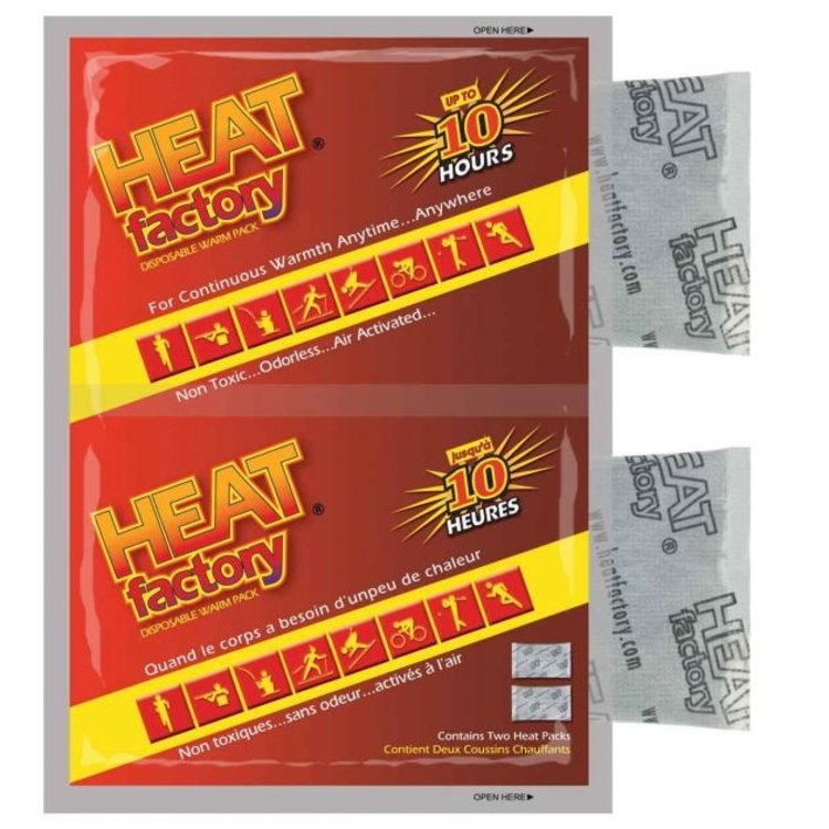 Heat Factory Disposable Hand Warmers, 2/Pack Outdoor Essentials