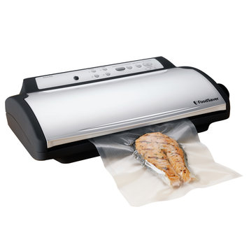 Tilia FoodSaver FoodSaver Countertop V2490 Vacuum Sealing System, Stainless Steel with Starter Kit