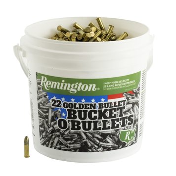 Remington Remington BUCKET O'BULLETS 22 LR 36 Grain Hollow Point 1400/BUCKET