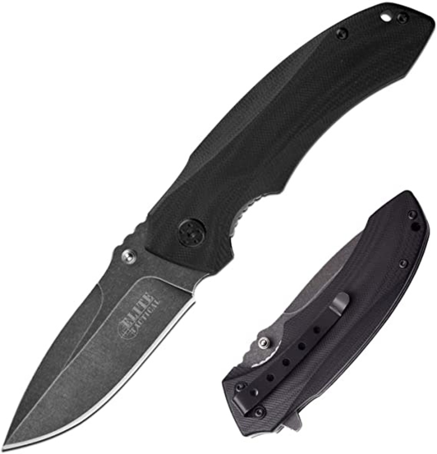 Elite Tactical Backdraft Manual Folding Pocket Knife Outdoor Essentials