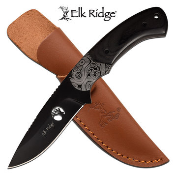 Elk Ridge Elk Ridge ER-200-09BK Fixed Blade Knife Black